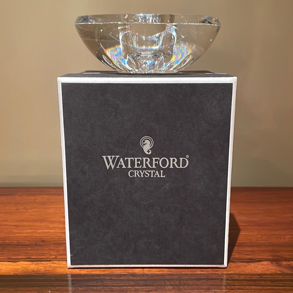 Votive - Waterford Lismore Crystal Votive with candle